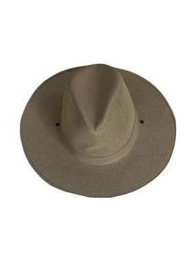 Breathable Mesh Outback Hat in Tan olive -L